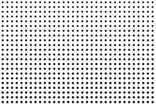 Abstract halftone dotted background. Black polka dot pattern vector. Halftone texture with dots print. Black and White victor illustration
