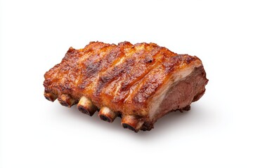 A piece of meat with a lot of fat on it
