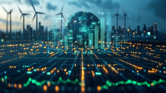 Digital Hologram of Sustainable Technology and Business Metrics in Smart City Landscape