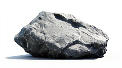 stone, rock  isolated on white