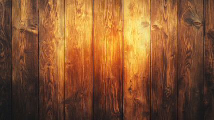 Obraz premium polished wooden backdrop with rich textures and warm tones creates cozy atmosphere, perfect for various design projects