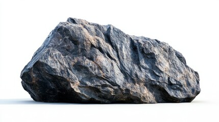 stone, rock  isolated on white