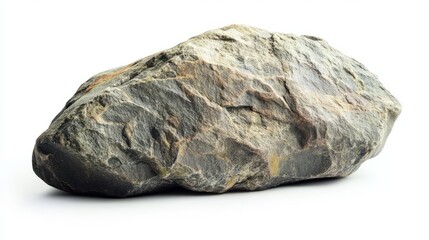 Fototapeta premium stone, rock isolated on white