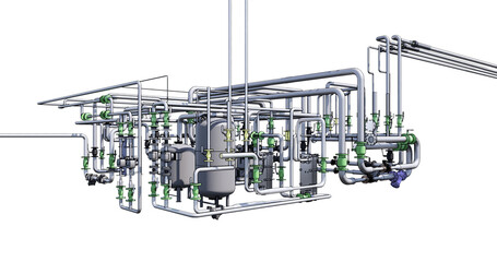 Conceptual visualization of drawing style of utilities at BIM technology PNG transparent background	