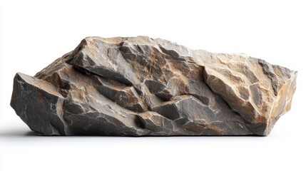 stone, rock  isolated on white
