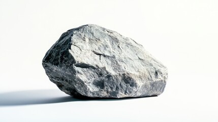 Fototapeta premium stone, rock isolated on white