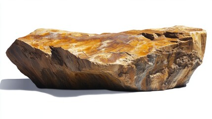 stone, rock  isolated on white