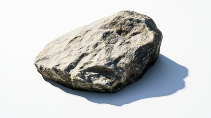 Obraz premium stone, rock isolated on white