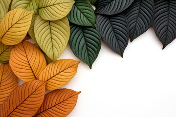 Obraz premium a photostock of a Abstract AI generated illustration of change of season
