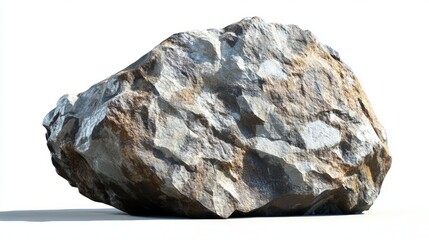 stone, rock  isolated on white