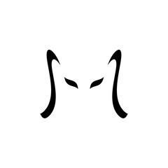 lynx wild cat logo vector icon