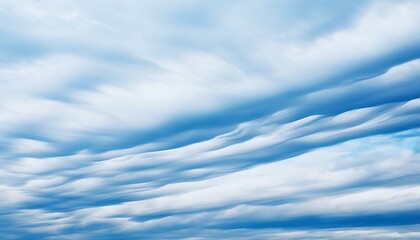 Tranquil sky background with dreamy cloud flow.