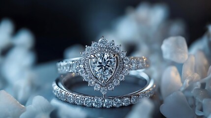 Exquisite Diamond and Gold Engagement Rings Showcasing Elegance and Craftsmanship