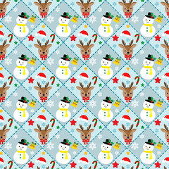 Simple christmas and happy new year background. Snowflakes minimalist style. Decoration and Xmas tree element. Winter cover, invitation card, poster design. Modern flat vector illustration.