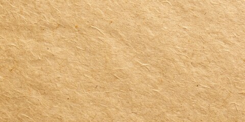 High-resolution image of textured, light brown handmade paper featuring subtle fiber inclusions and uneven surface