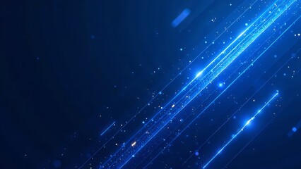 Dynamic Navy Blue Abstract Background for Sale Event - 2020 Trend