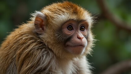 Fototapeta premium Cute monkey.