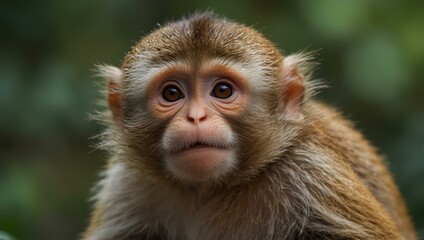 Obraz premium Cute monkey.