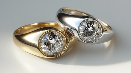 Exquisite Collection of Luxurious Engagement Rings with Elegant Diamond Designs