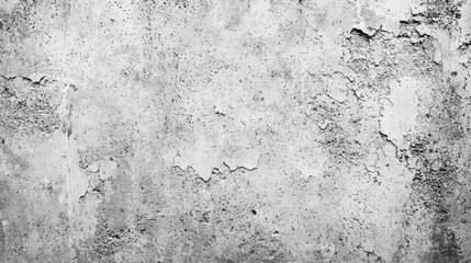 Obraz premium Weathered Concrete Wall with Peeling Edges and Grungy Texture