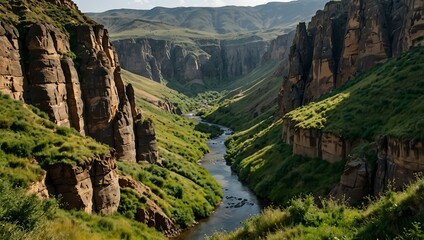 Debed Canyon in Armenia.