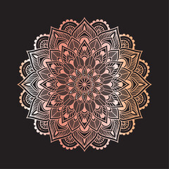 ornamental round lace ornament