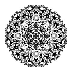 ornamental round lace ornament