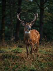 Fototapeta premium Deer in the wild.