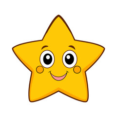 cute star cartoon new design