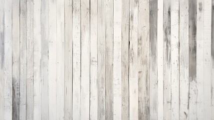 Obraz premium Minimalist Vertical Wooden Panel Design with Evenly Spaced Planks in Neutral Tones