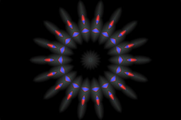 abstract background with circles