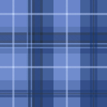 Blue checkered plaid pattern