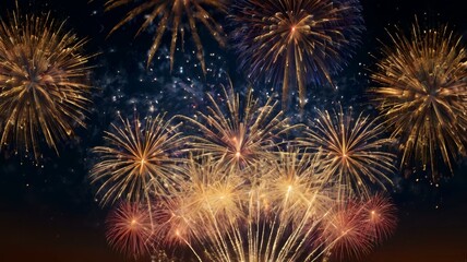 fireworks background New Years Day
