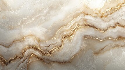 Obraz premium A minimalist textured background in shades of soft beige with faint marbling effects. The natural and understated design creates a timeless and elegant feel. This background is versatile for 