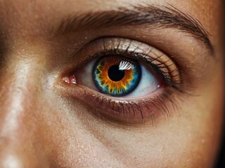 Obraz premium close up of a female eye