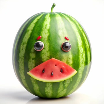 recommend clip art: The Wrathful Watermelon: A Juicy Force Unleashed