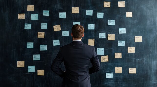 Imagine someone prioritizing tasks with the Eisenhower Matrix, categorizing activities into urgent, non-urgent, important, and less important, to focus on what truly matters."