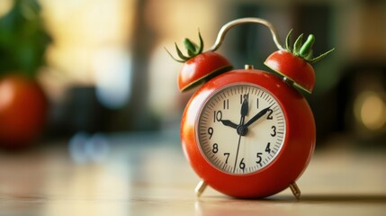 Write about a busy professional using the Pomodoro Technique, working in focused intervals while taking short, refreshing breaks to maintain energy throughout the day." 