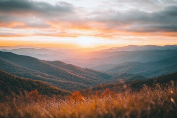 Beautiful mountain panorama in the "Stubai Valley" in Austria at the "Franz-Senn-Hütte". Beautiful simple AI generated image