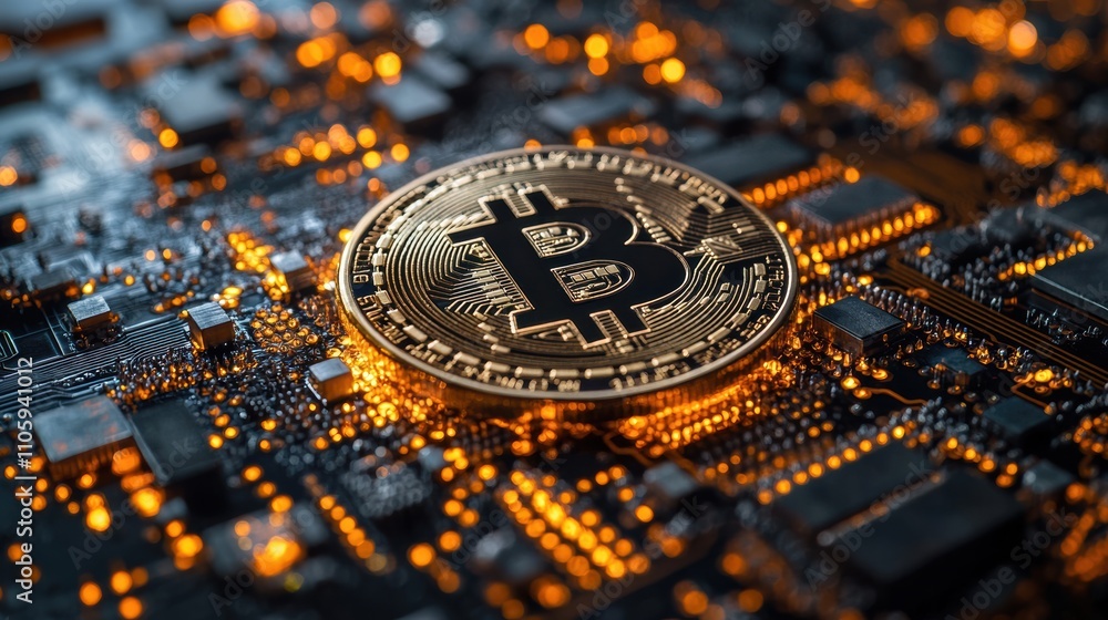 Poster bitcoin basics for newcomers exploring cryptocurrency trading and wallets, set in a clean, professio