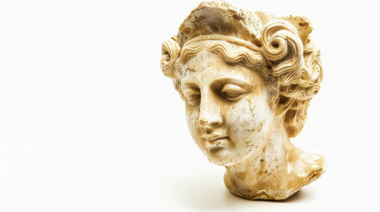 gypsum copy of ancient statue