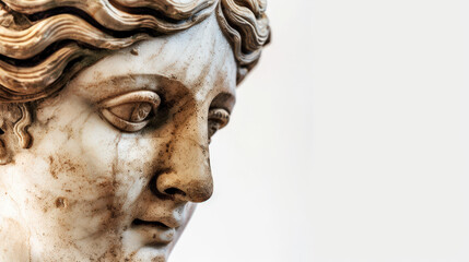 gypsum copy of ancient statue