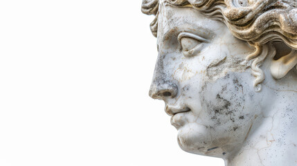 gypsum copy of ancient statue