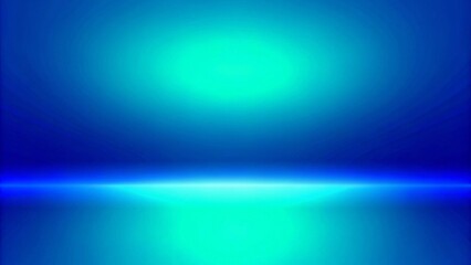 A vibrant blue light background featuring bright reflections, creating an abstract atmosphere of futuristic digital technology.