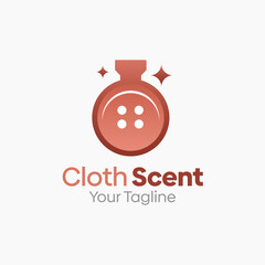 Clothing Scent Logo Design Template. Good for Business, Agency, Community and Organization. 