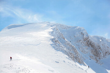 Winter Season in the Uludag National Park, Uludag Ski Center Bursa, Turkiye (Turkey)