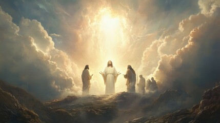 Divine Encounter in the Heavenly Light