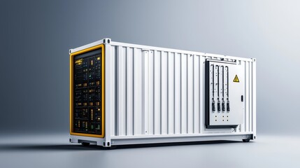 Industrial Control System in a Modern Shipping Container Design