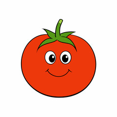 Sweet potato vector with a white background