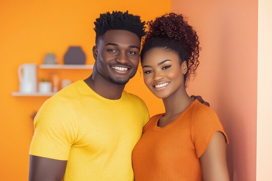 Herd of zebras in yellow grass - Etosha park, Namibia. Beautiful simple AI generated image